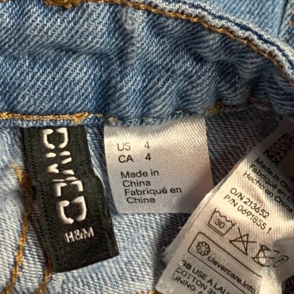 H&M Divided Distressed Denim Skirt - Picture 5 of 5